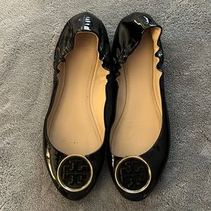 Tory Burch Melinda ballet flats black size 11